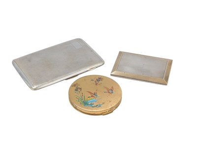 Lot 323 - A George V Art Deco small card case, with...