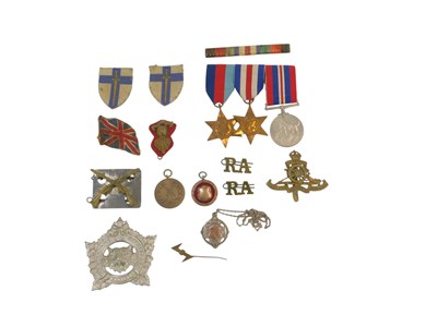 Lot 228 - A World War II medal group, comprising the...