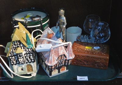 Lot 2011 - Household wares, including two Christmas...