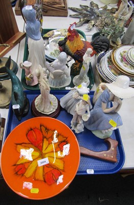 Lot 2024 - Ceramics, including a Poole charger, (AF), a...