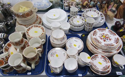Lot 2041 - Ceramics, a Broadhurst part tea set include...