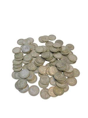 Lot 241 - A group of 1921-1946 shillings. (1 bag)