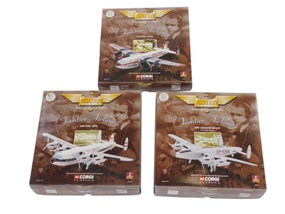 Lot 192 - Corgi The Aviation Archive Frontier Airliners,...