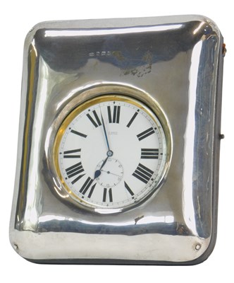 Lot 279 - An early 20thC steel cased Goliath watch, the...