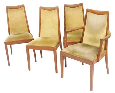 Lot 542 - A set of four 1970s G-Plan teak dining...