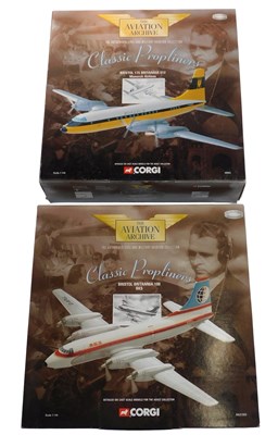 Lot 206 - Corgi The Aviation Archive Classic Propliners,...