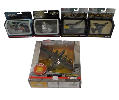 Lot 212 - Corgi diecast planes, comprising The Corgi...
