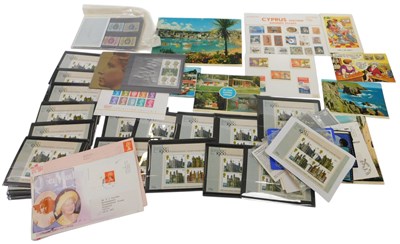 Lot 197 - A group of commemorative stamps and first day...
