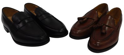 Lot 198 - A pair of Churchs gentleman's black leather...