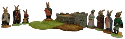 Lot 336 - A group of Royal Doulton Bunnykins figures,...