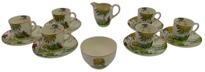 Lot 347 - A Copeland Spode pottery Silver Birch pattern...