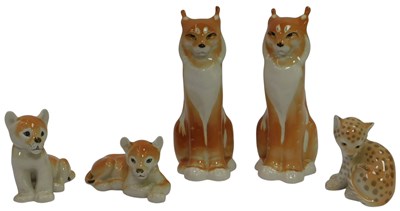 Lot 374 - A group of Lomonosov USSR animals, to include...
