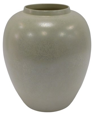 Lot 444 - A Poole pottery vase, of globular tapering...