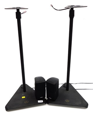 Lot 2235 - A pair of Bose speakers on stands.