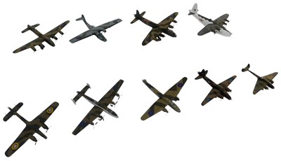 Lot 236 - Various diecast World War II planes, including...