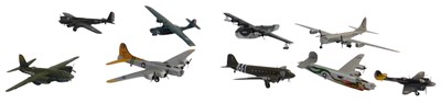 Lot 237 - Various diecast World War II planes, including...