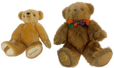 Lot 266 - Two Merrythought bears, comprising a mohair...