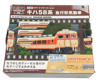 Lot 275 - A Kato N gauge 10-023 KIHA58 Express diesel...