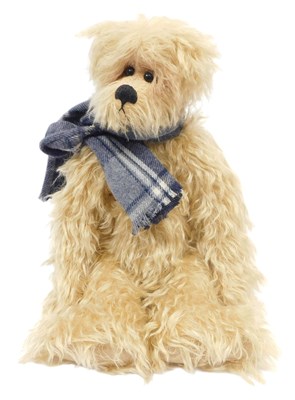 Lot 285 - A One by One collector's bear, mohair, glass...