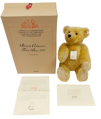 Lot 296 - A Steiff British Collector's Teddy Bear 2001,...
