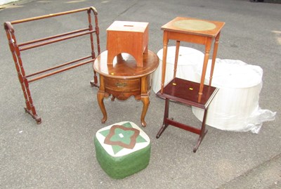 Lot 1085 - A group of furniture, comprising an occasional...