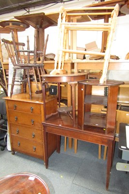 Lot 1132 - A group of furniture, comprising a...