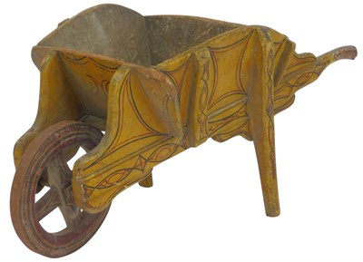 Lot 599 - A late 19th/early 20thC painted pine child's...