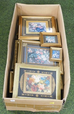 Lot 2154A - A box of various pictures and prints.