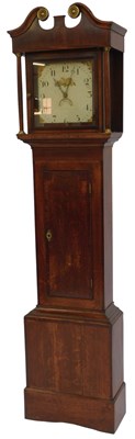 Lot 570 - A 19thC longcase clock, maker's name...