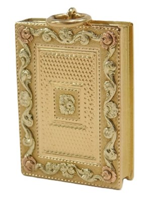 Lot 6 - A George IV 18ct rose and yellow gold...