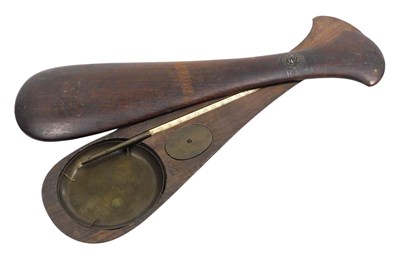 Lot 3 - A set of Chinese 19thC bronze opium scales,...