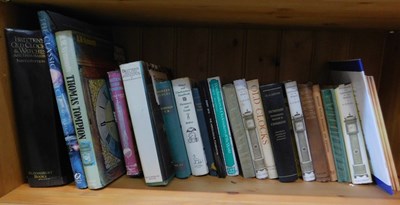 Lot 531 - Various books relating to horology, including...