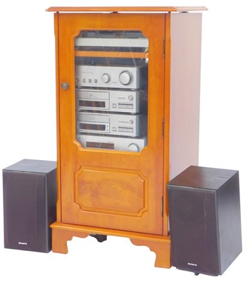 Lot 663 - A Sony sound system, comprising integrated...