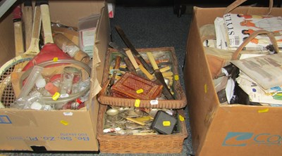 Lot 2076 - Knitting patterns, wine making equipment, a...