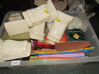 Lot 2117 - A group of new packaged shelving or architrave...