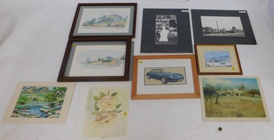 Lot 2118 - Pictures and prints, including After Gervaise...