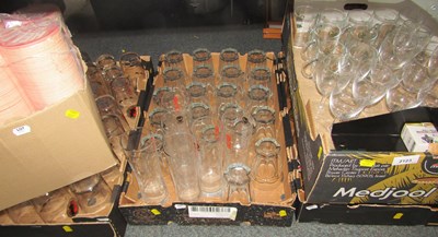 Lot 2123 - Four boxes containing drinking glasses, and a...