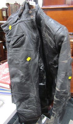 Lot 2191 - A set of motorcycle leathers, including...