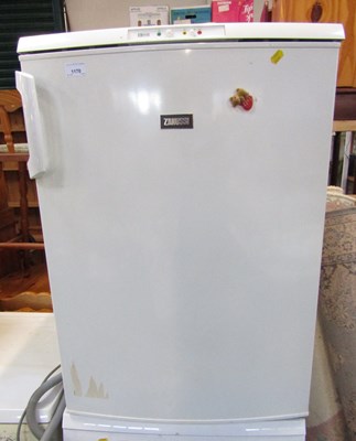 Lot 1170 - A Zanussi freezer, approx 90cm high, 60cm wide.