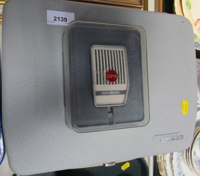 Lot 2139 - A Grundig TK14 reel to reel tape recorder.
