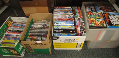 Lot 2146 - DVDs and CDs, some VHS tapes, titles include A...