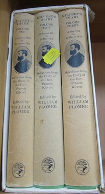 Lot 2162 - Books, three volumes of Kilvert's Diary.