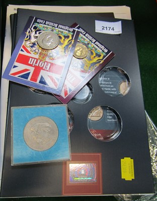 Lot 2174 - Coinage, including florins, threepences, all...