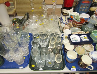 Lot 2198 - Household ceramics and glassware, including...