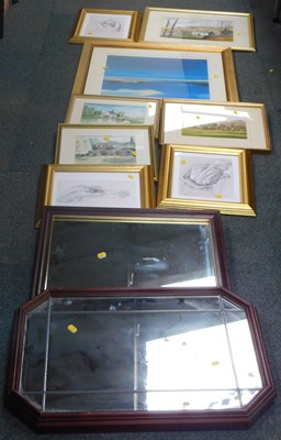 Lot 2212 - Pictures and prints, mostly landscapes....