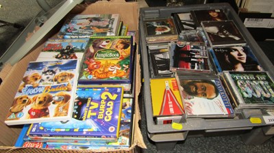Lot 2223 - CDs and DVDs, CDs to include Pavarotti, Nora...