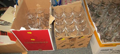 Lot 2127A - Assorted beer and wine glasses, a group of...