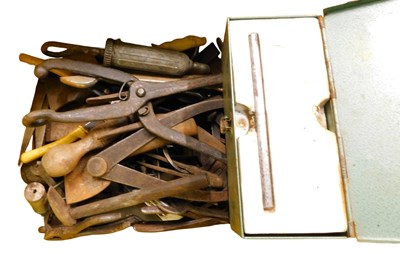 Lot 249 - A quantity of hand tools, to include spanners,...