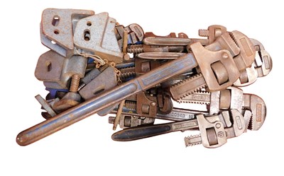 Lot 255 - A quantity of Record adjustable spanners, in...