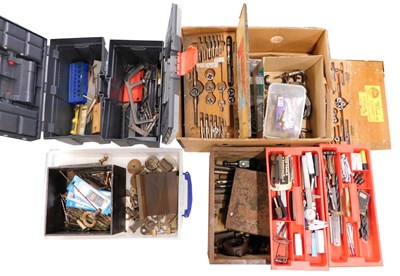 Lot 264 - A quantity of tools, to include drill bits,...